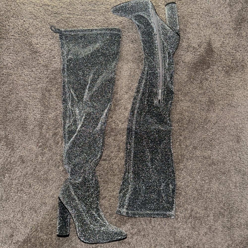 Sparkly boots